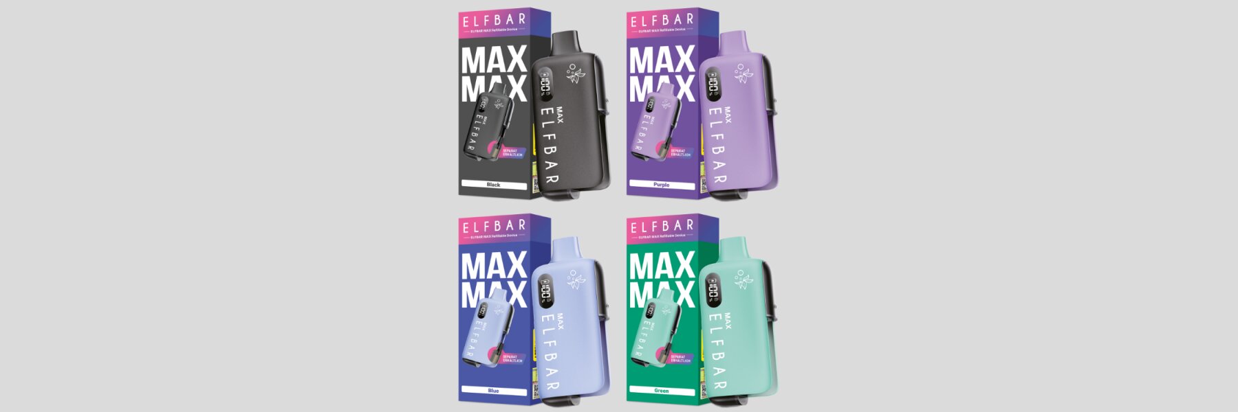 Elfbar Max Elfbar Max Refill Container - Krayer & Hattinger e-Damfper Shop