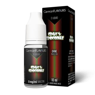 GermanFLAVOURS - Crazy Crocodile - E-Zigaretten Liquid 0mg/ml