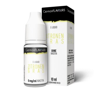 GermanFLAVOURS - Zitronengras - E-Zigaretten Liquid 0mg/ml