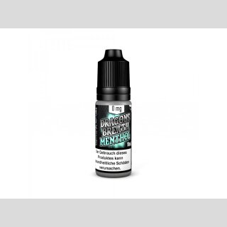 GermanFLAVOURS - Dragons Breath Menthol - E-Zigaretten Liquid 0mg/ml
