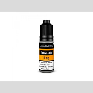 GermanFLAVOURS - Tropical Fruits - E-Zigaretten Liquid 6mg/ml