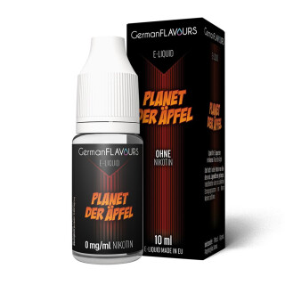 GermanFLAVOURS - Planet der Äpfel - E-Zigaretten Liquid 6mg/ml