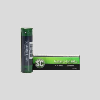 SC 18650er Akku 2000 mAh - 3,7 V