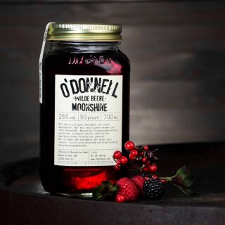 ODonnell Moonshine Wilde Beere 25% vol 700 ml
