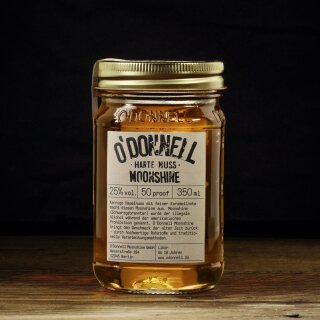 O`Donnell Moonshine Likör Harte Nuss 25% vol 350 ml