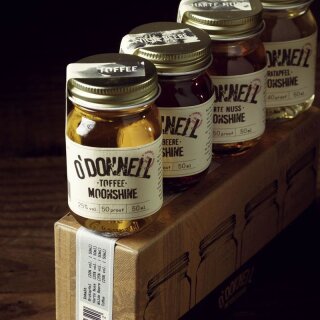 Classic Minis (4x50ml)i Moonshine - Harte Nuss, Wilde Beere, Bratapfel und Bitter Rose