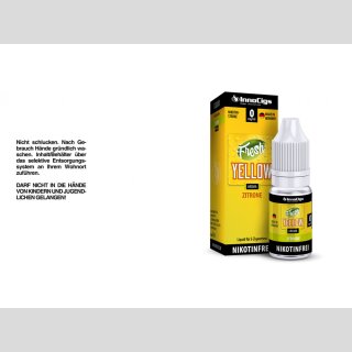 Fresh Yellow Zitrone Aroma - Liquid für E-Zigaretten 0 mg/ml