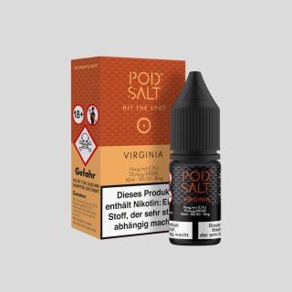 Pod Salt - Virginia - Nikotinsalz Liquid 11 mg/ml