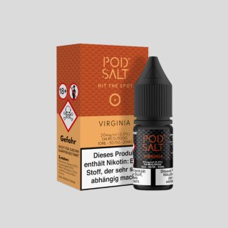 Pod Salt - Virginia - Nikotinsalz Liquid 20 mg/ml
