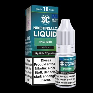 SC - Spearmint - Nikotinsalz Liquid 10 mg/ml