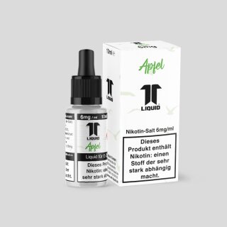 Elf-Liquid - Apfel - Nikotinsalz Liquid 6 mg/ml