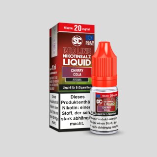SC - Red Line - Cherry Cola - Nikotinsalz Liquid