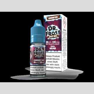 Dr. Frost - Polar Ice Vapes - Cherry Ice - Nikotinsalz Liquid 20mg/ml