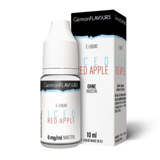Iced Red Apple E-Liquid - 10ml 6mg