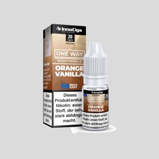InnoCigs - One Way - Orange Vanilla - Nikotinsalz Liquid