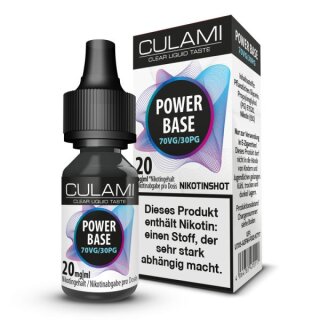 CULAMI Nikotin Shot 30PG/70VG 20 mg/ml STEUERWARE
