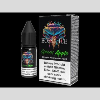 Boss Juice - Green Apple - Nikotinsalz Liquid