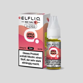 ELFLIQ - Apple Peach - Nikotinsalz Liquid