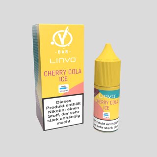 Linvo - Cherry Cola Ice - Nikotinsalz Liquid
