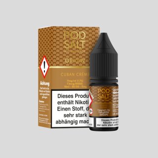 Pod Salt Origin - Cuban Creme - Nikotinsalz Liquid