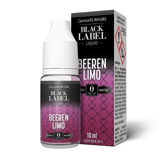 Black Label - Beeren Limo - E-Liquid - 10ml (STEUERWARE)