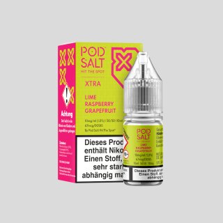 Pod Salt X - Lime Raspberry Grapefruit - Nikotinsalz Liquid