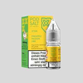 Pod Salt X - Pineapple Passion Lime - Nikotinsalz Liquid