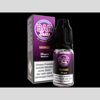 Vampire Vape - Bar Salts - Mango - Nikotinsalz Liquid 20mg/ml