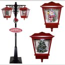 Schneiende LED Doppel-Laterne 190cm