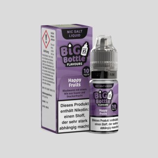 Big Bottle - Happy Fruits - Nikotinsalz Liquid