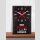 Metall Wanduhr "Pott