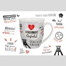 Porzellan Jumbo-Tasse "Heimatgefühl Ruhrpott"