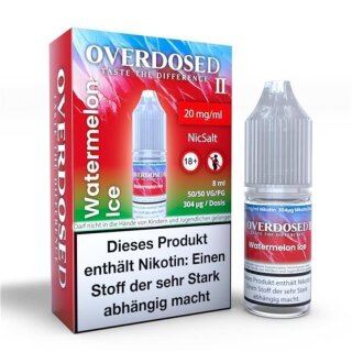 OVERDOSED II - Watermelon Ice NicSalt 20mg