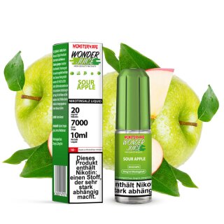 WONDERJUICE 7000 Sour Apple 20 mg/ml
