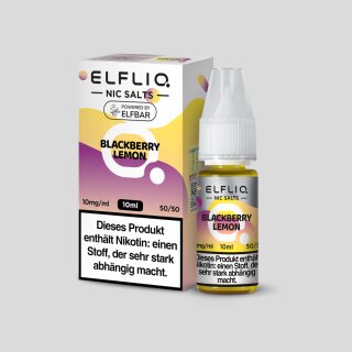ELFLIQ - Blackberry Lemon - Nikotinsalz Liquid