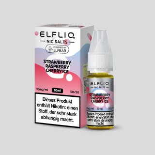 ELFLIQ - Strawberry Raspberry Cherry Ice - Nikotinsalz Liquid