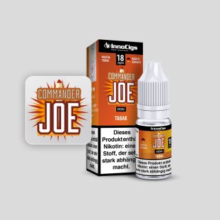 Commander Joe Tabak Aroma - Liquid für E-Zigaretten