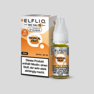 ELFLIQ - Tropical Fruit - Nikotinsalz Liquid