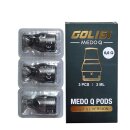 3x Golisi Medo Q Pod Tank Verdampfer - Top Fill