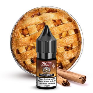 OWLIQ Winteredition Cinnamon Crumble Nikotinsalz Liquid 10 ml