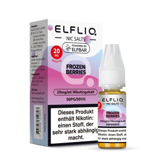 ELFBAR ELFLIQ Frozen Berries Nikotinsalz Liquid 10 ml 20mg