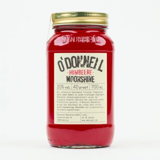 ODonnell Original Moonshine Himbeere - 20% vol. - 700ml