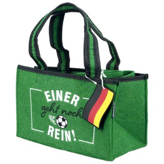 Flaschentasche rechteckig „Fußball“