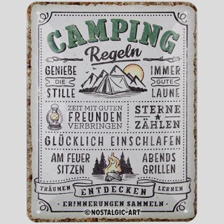 Camping-Regeln
